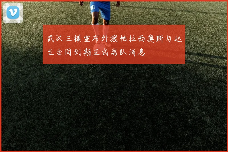 武汉三镇宣布外援帕拉西奥斯与达兰合同到期正式离队消息